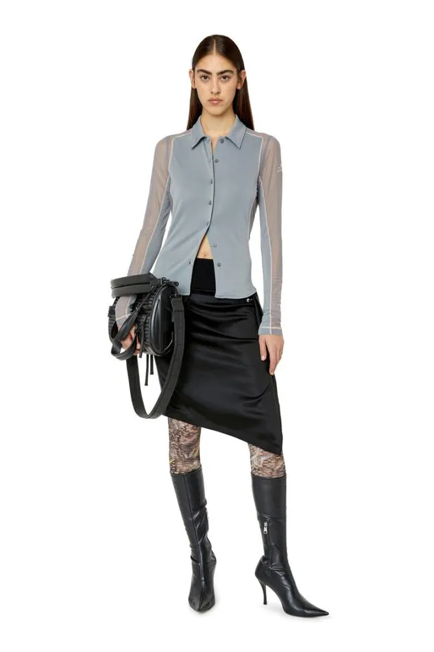 Women OPauline Black Diesel Skirts