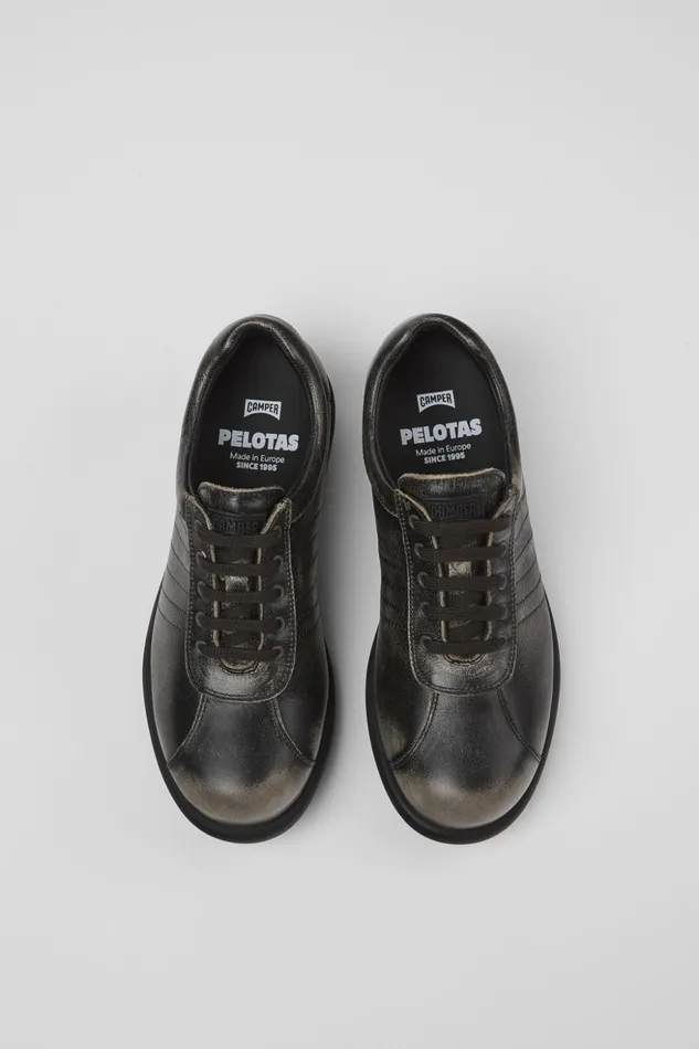 Women Pelotas Bicolor Leather Shoes Camper Casual Shoes Women Pelotas Bicolor Leather Shoes Camper Casual Shoes