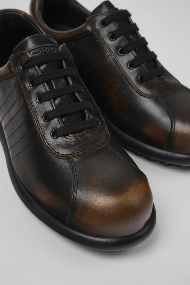 Women Pelotas Bicolor Leather Shoes Camper Casual Shoes Women Pelotas Bicolor Leather Shoes Camper Casual Shoes
