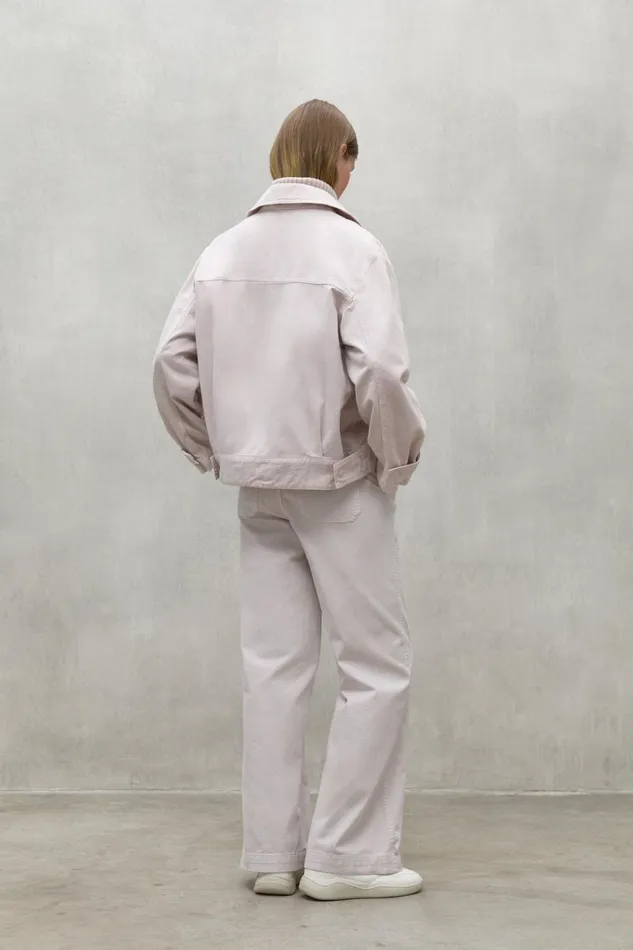 Women Pink Valls Trousers Ecoalf Trousers