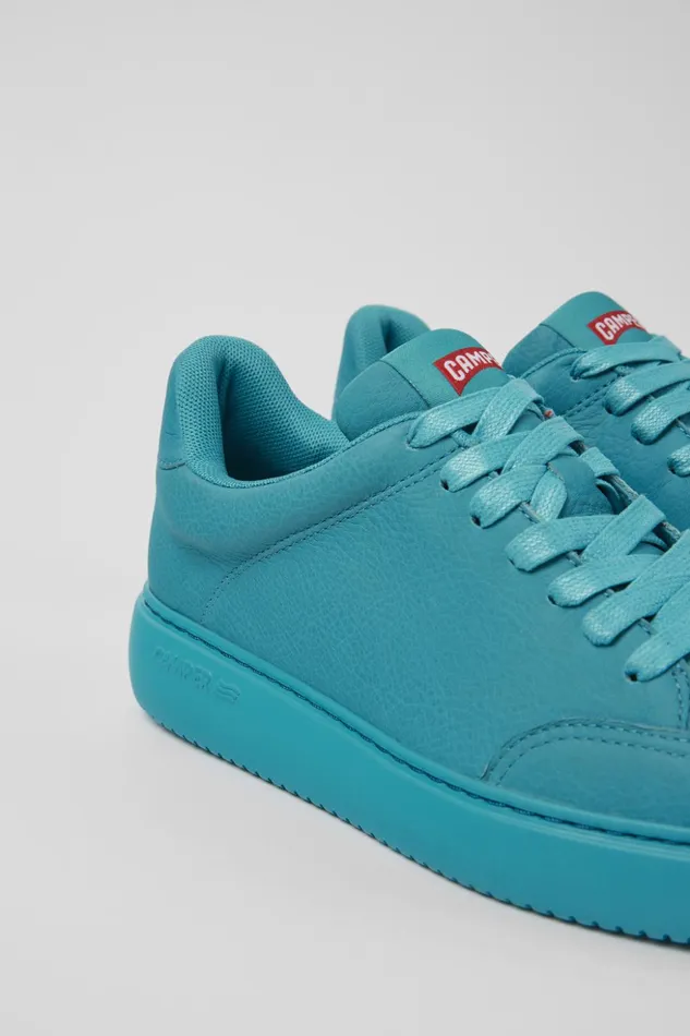 Women Runner K21 Blue Leather Sneakers Camper Sneakers