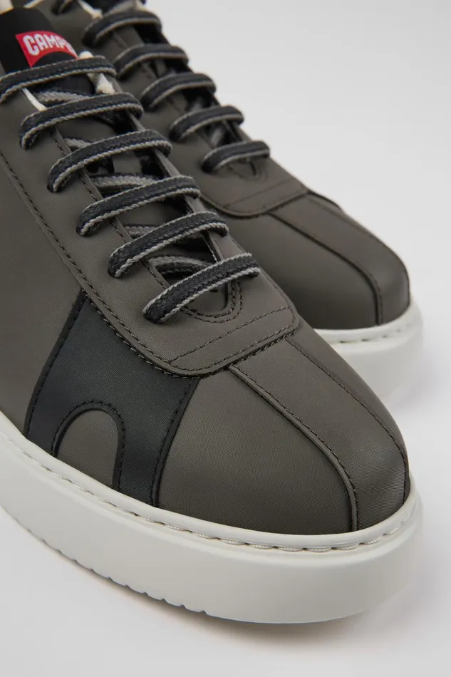 Women Runner K21 MIRUM Dark Gray MIRUM Textile Sneakers Camper Sneakers