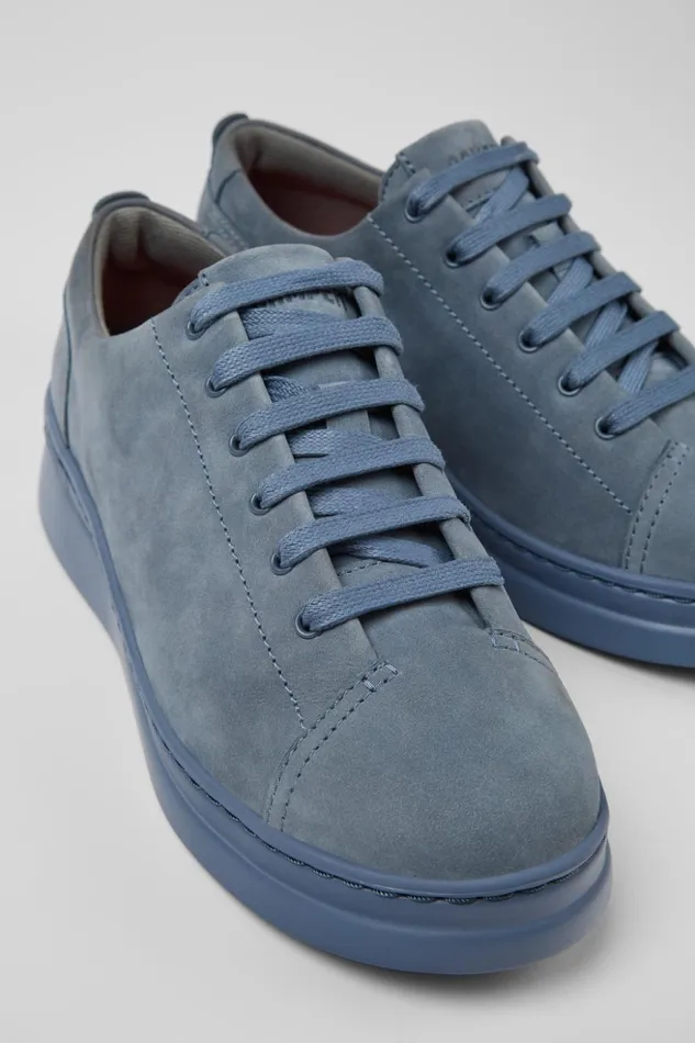 Women Runner Up Gray Nubuck Sneaker Camper Sneakers