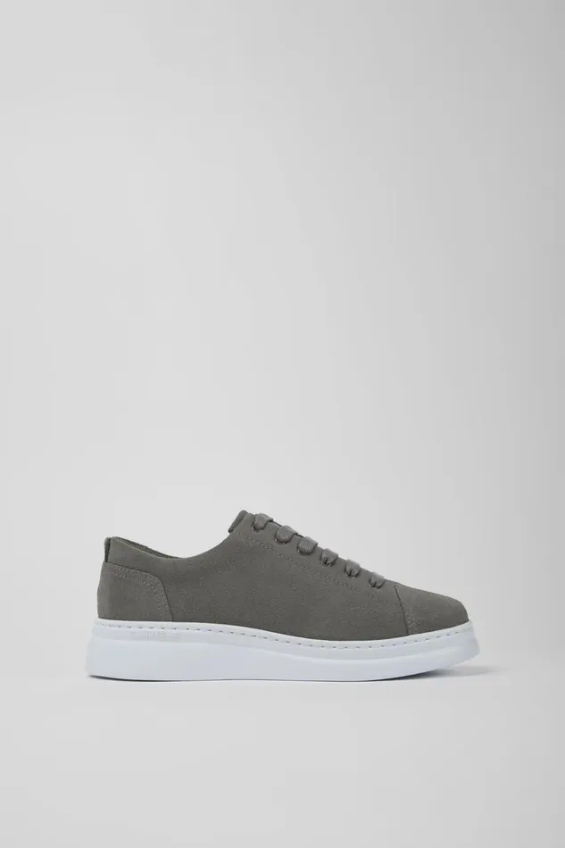 Women Runner Up Gray Nubuck Sneakers Camper Casual Shoes Women Runner Up Gray Nubuck Sneakers Camper Casual Shoes