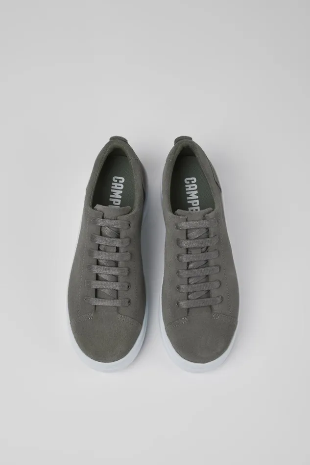 Women Runner Up Gray Nubuck Sneakers Camper Casual Shoes Women Runner Up Gray Nubuck Sneakers Camper Casual Shoes