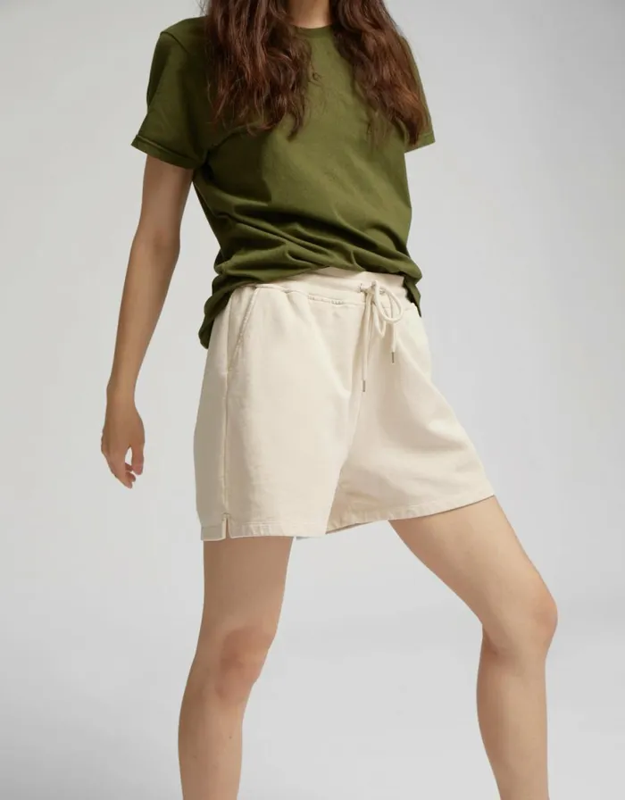 Women Shorts Colorful Standard Women Organic Sweatshorts Burned Yellow