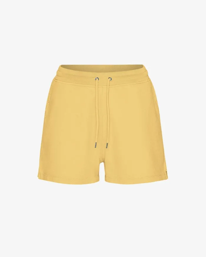 Women Shorts Colorful Standard Women Organic Sweatshorts Lemon Yellow