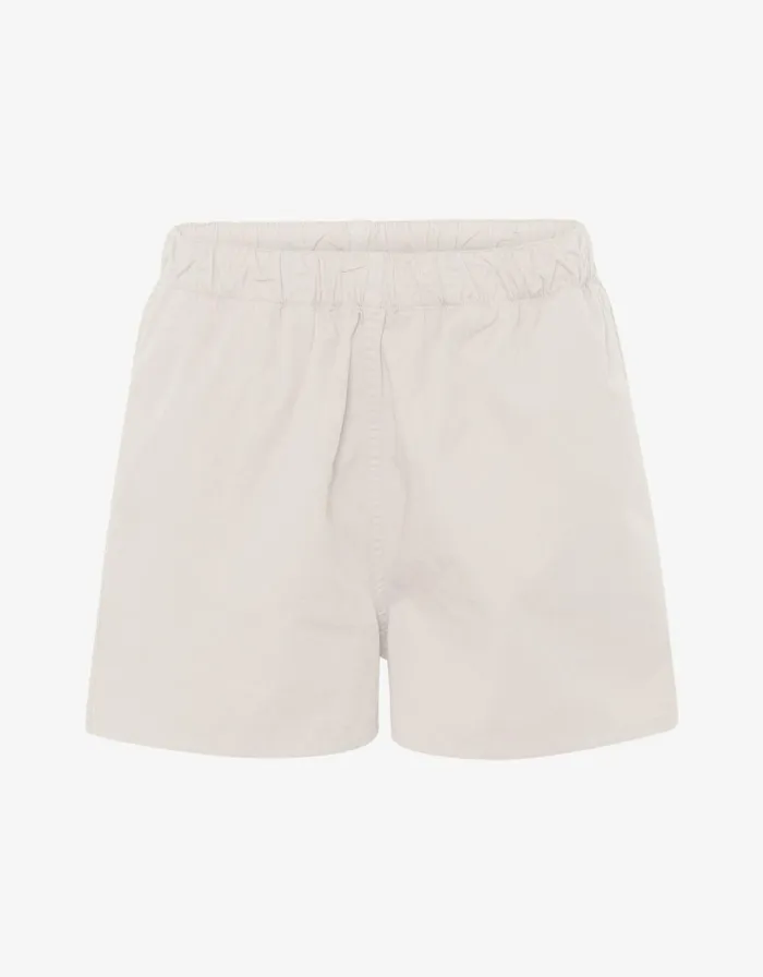 Women Shorts Colorful Standard Women Organic Twill Shorts Ivory White