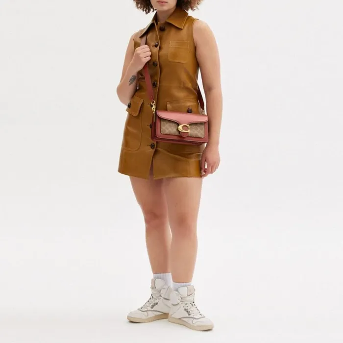Women Shoulder Bags and Hobos Coach Tabby Shoulder Bag 26 In Signature Canvas Brasstanrust Women Shoulder Bags and Hobos Coach Tabby Shoulder Bag 26 In Signature Canvas Brasstanrust