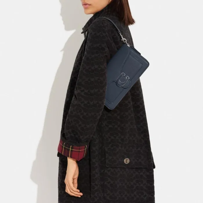 Women Shoulder Bags and Hobos Coach Tabby Shoulder Bag 26 Silverdenim
