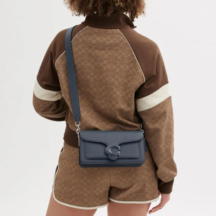 Women Shoulder Bags and Hobos Coach Tabby Shoulder Bag 26 Silverdenim