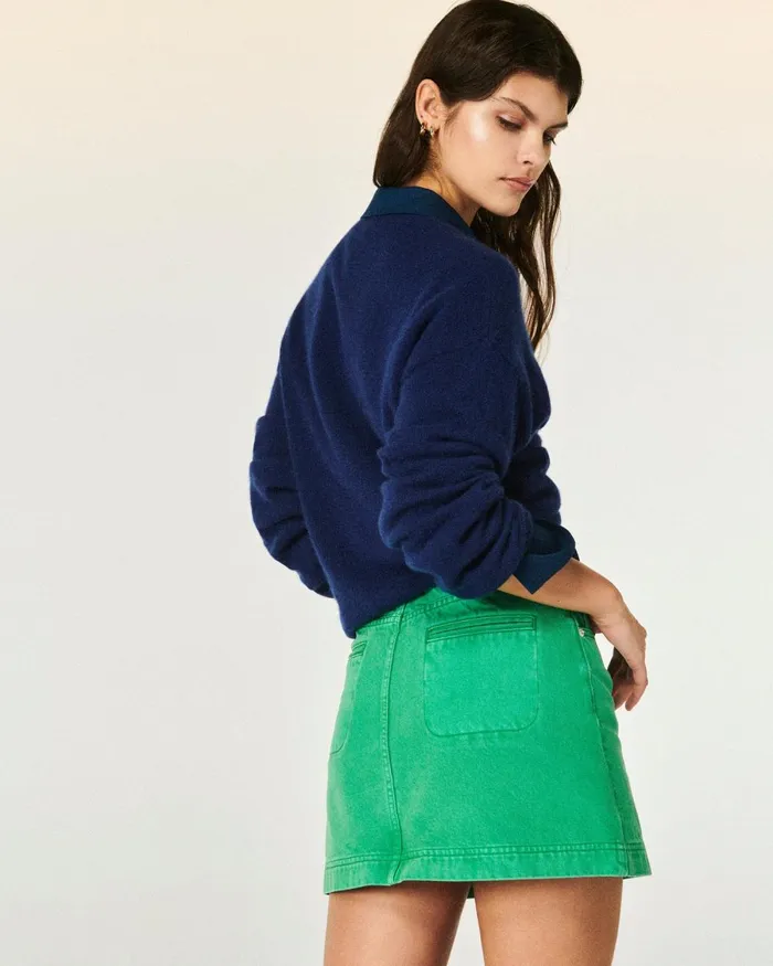Women Skirts From Future Mini Skirt Tropical Green