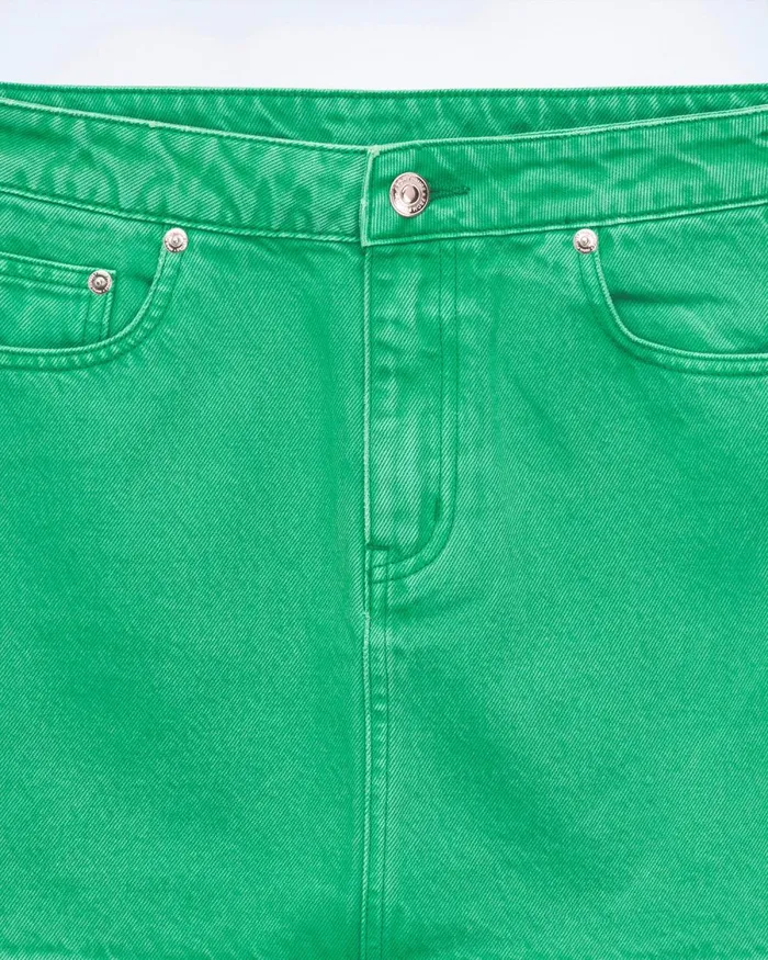 Women Skirts From Future Mini Skirt Tropical Green