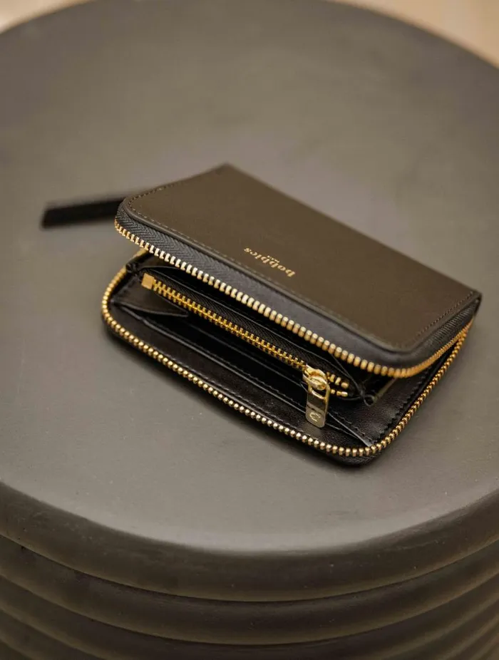 Women Small Leather Goods Bobbies Mabillon Licorice Women Small Leather Goods Bobbies Mabillon Licorice