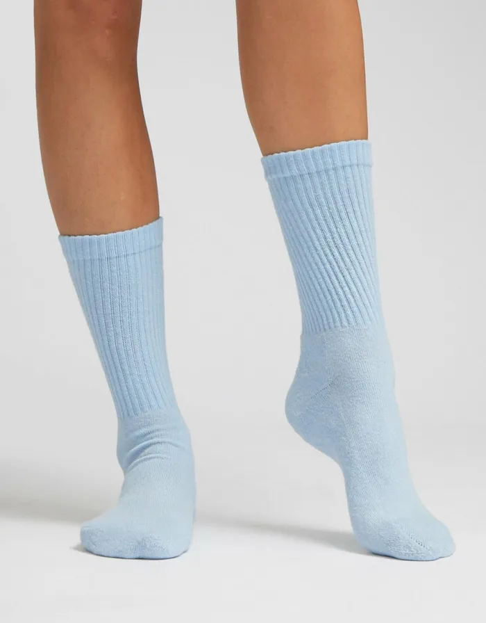 Women Socks Colorful Standard Organic Active Sock Soft Yellow