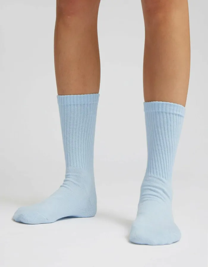 Women Socks Colorful Standard Organic Active Sock Soft Yellow