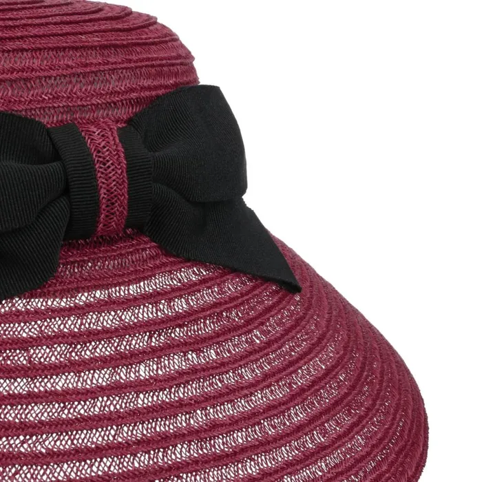 Women Straw Hats Mayser Audrey Hanfhut Burgundy Women Straw Hats Mayser Audrey Hanfhut Burgundy