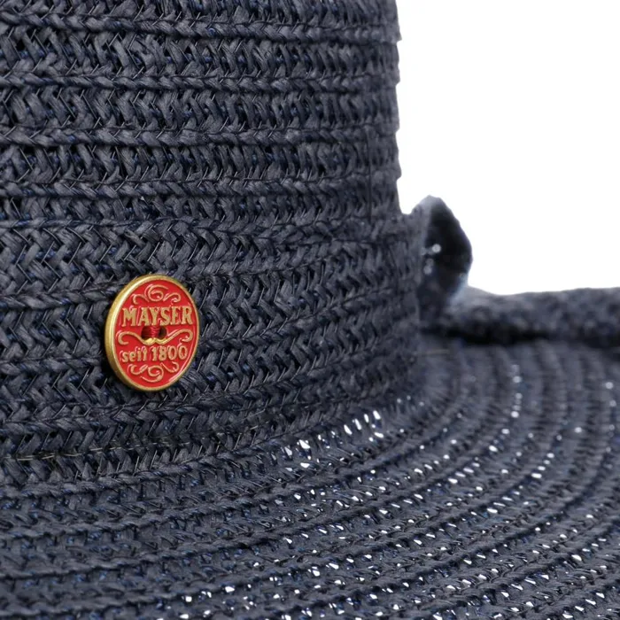 Women Straw Hats Mayser Noreen Strohhut Dark Blue Women Straw Hats Mayser Noreen Strohhut Dark Blue