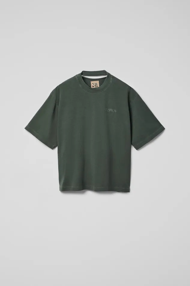 Women TShirt Green Cotton Tshirt Camper Jersey Women TShirt Green Cotton Tshirt Camper Jersey