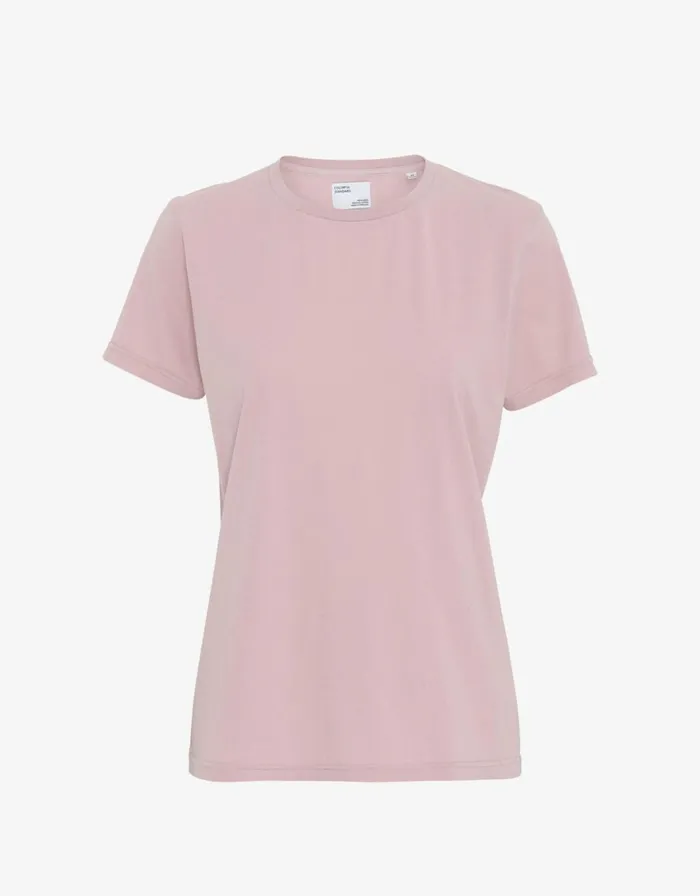 Women TShirts Colorful Standard Women Light Organic Tee Faded Pink