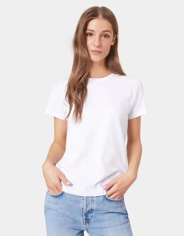 Women TShirts Colorful Standard Women Light Organic Tee Faded Pink