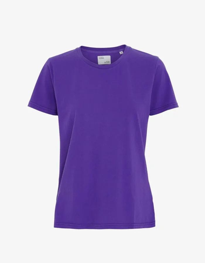 Women TShirts Colorful Standard Women Light Organic Tee Ultra Violet