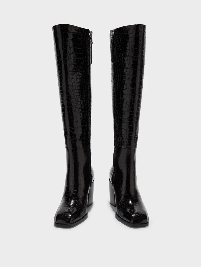 Women Teresa Leather KneeHigh Boots Aeyde KneeHigh Boots