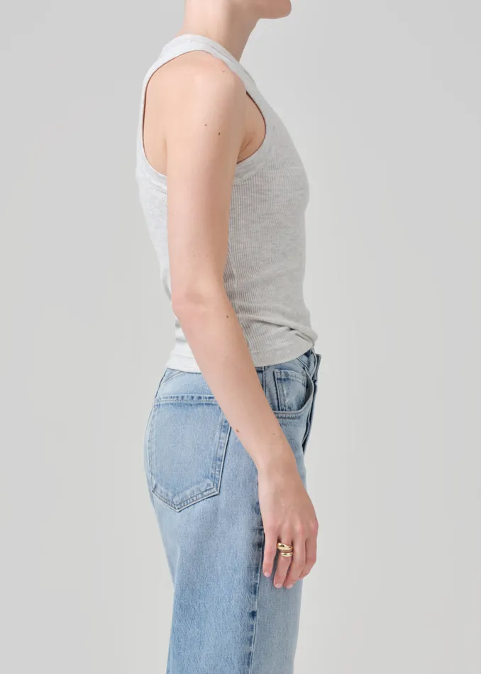 Women Tops Citizens Of Humanity Isabel Rib Tank In Heather Grey