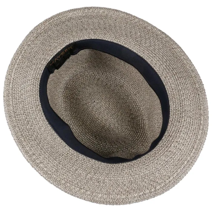 Women Traveler Hats Mayser Nane Crushable Classic Trim Hat Graymottled