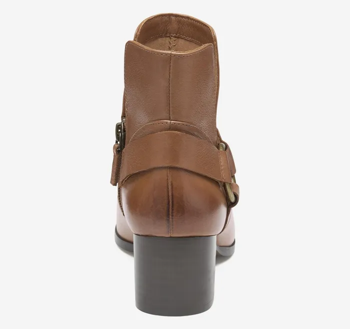 Women Trista Harness Bootie Cognac Calfskin JohnstonandMurphy Boots and Booties Women Trista Harness Bootie Cognac Calfskin JohnstonandMurphy Boots and Booties