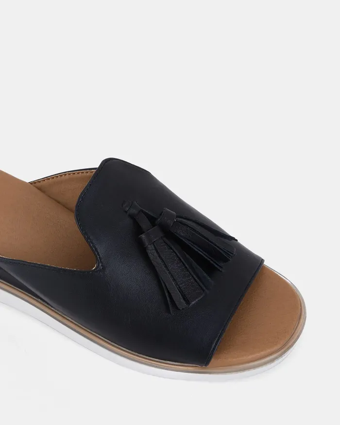 Women Wedges NOVO Shoes BOLLY BLACK