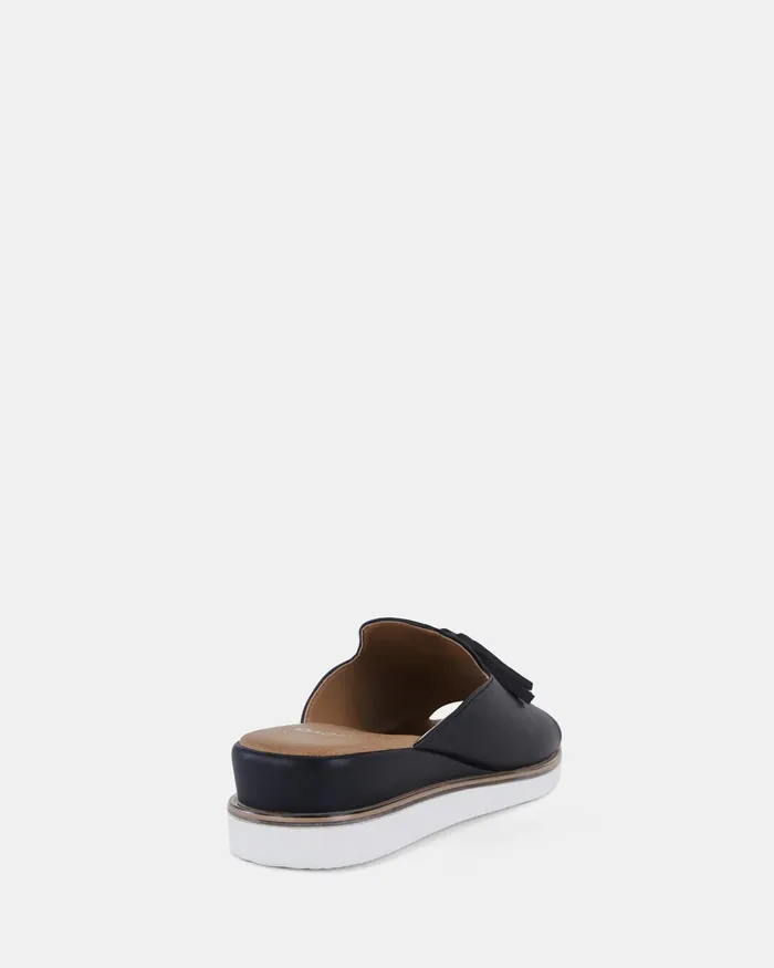 Women Wedges NOVO Shoes BOLLY BLACK