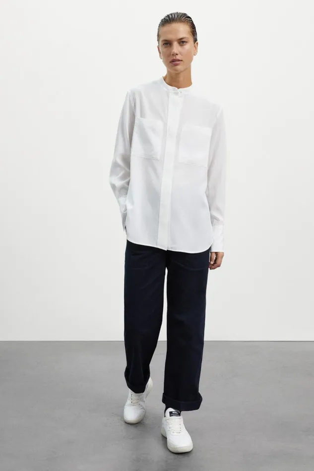 Women White Julieta Shirt Ecoalf Shirts