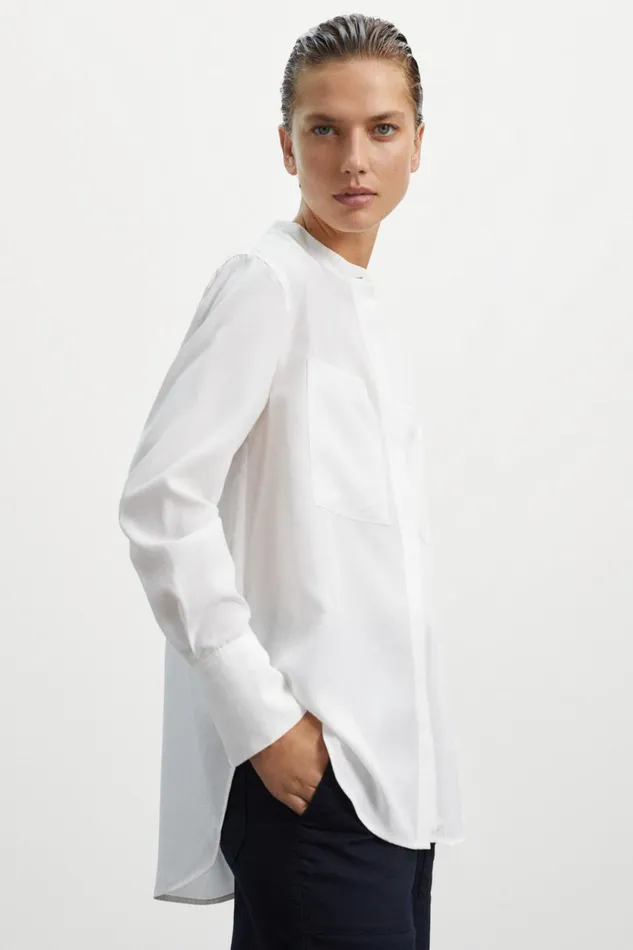 Women White Julieta Shirt Ecoalf Shirts