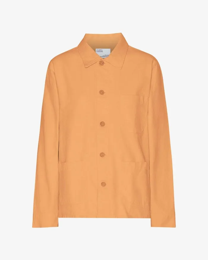 Women Workwear Jackets Colorful Standard Organic Workwear Jacket Sandstone Orange