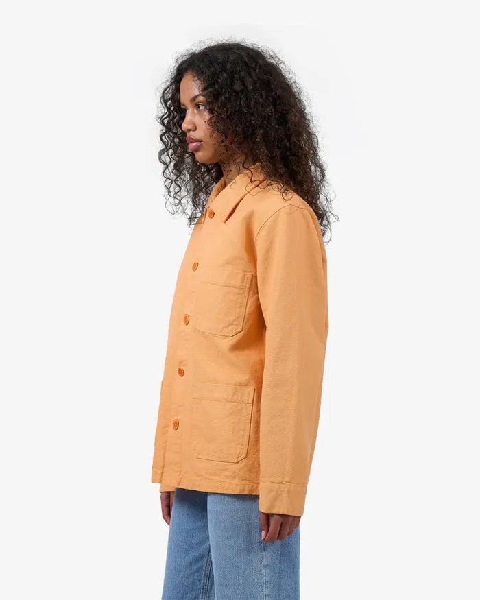 Women Workwear Jackets Colorful Standard Organic Workwear Jacket Sandstone Orange