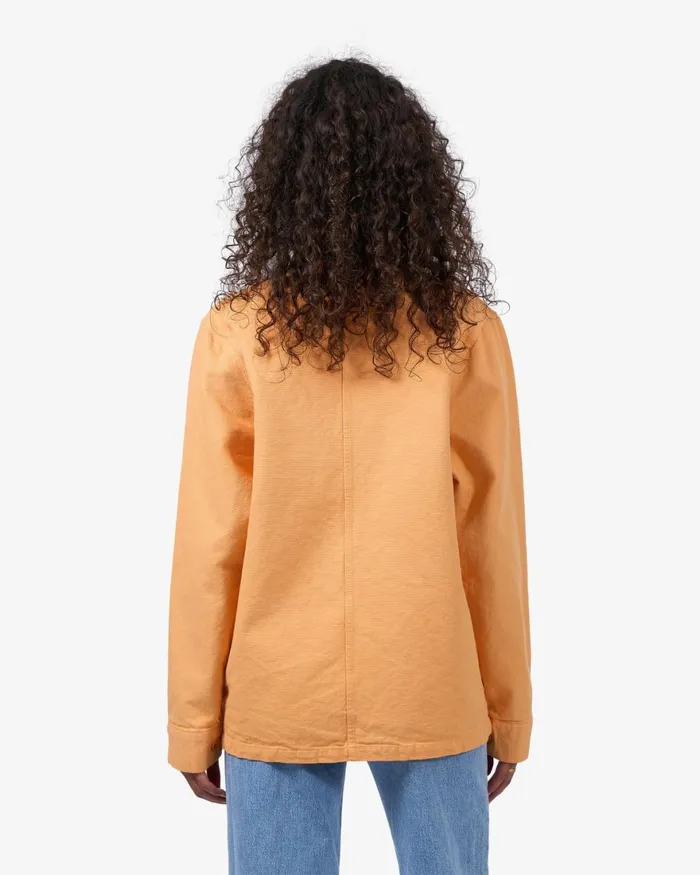 Women Workwear Jackets Colorful Standard Organic Workwear Jacket Sandstone Orange