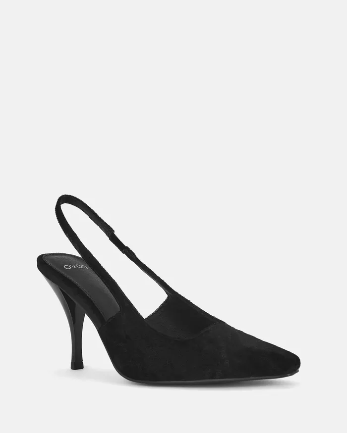 Women ZUZIE BLACK VELVET Party NOVO Shoes