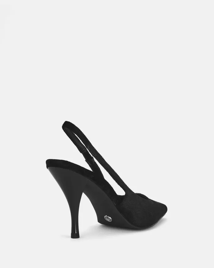 Women ZUZIE BLACK VELVET Party NOVO Shoes