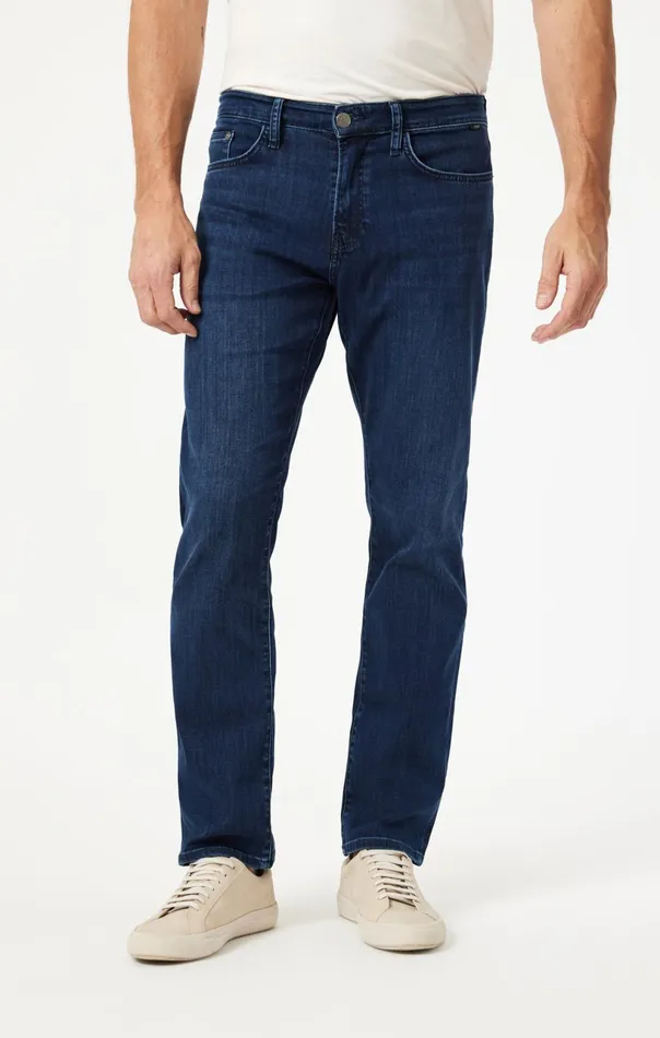 Zach Straight Leg In Deep Brushed Supermove Men Mavi Jeans Denim Zach Straight Leg In Deep Brushed Supermove Men Mavi Jeans Denim