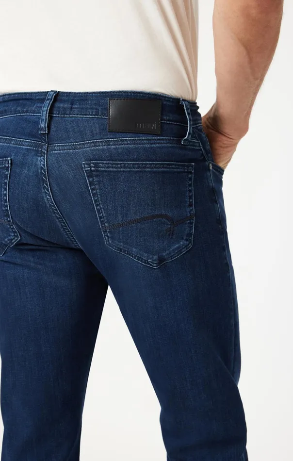 Zach Straight Leg In Deep Brushed Supermove Men Mavi Jeans Denim Zach Straight Leg In Deep Brushed Supermove Men Mavi Jeans Denim