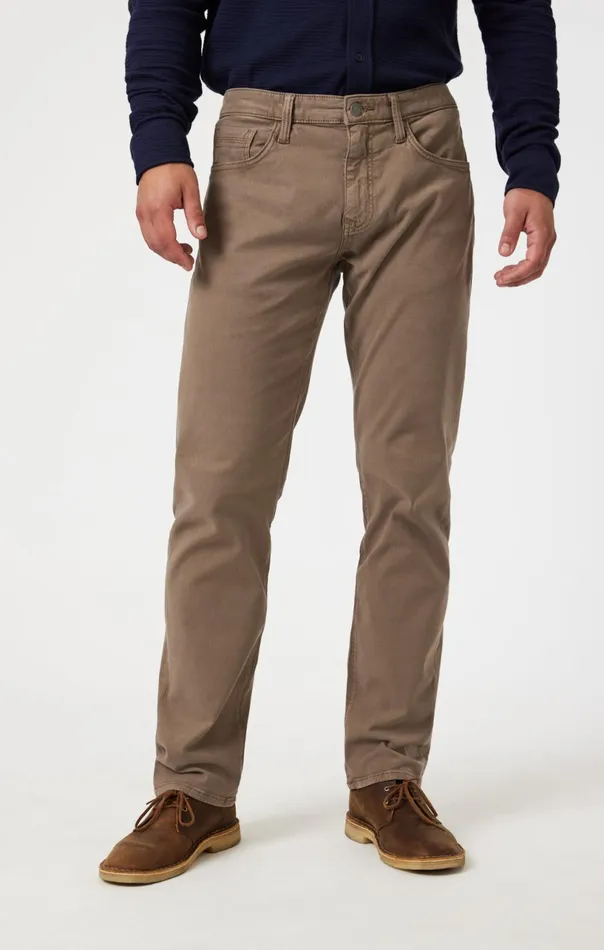 Zach Straight Leg In Timber Luxe Twill Men Mavi Jeans Pants Zach Straight Leg In Timber Luxe Twill Men Mavi Jeans Pants