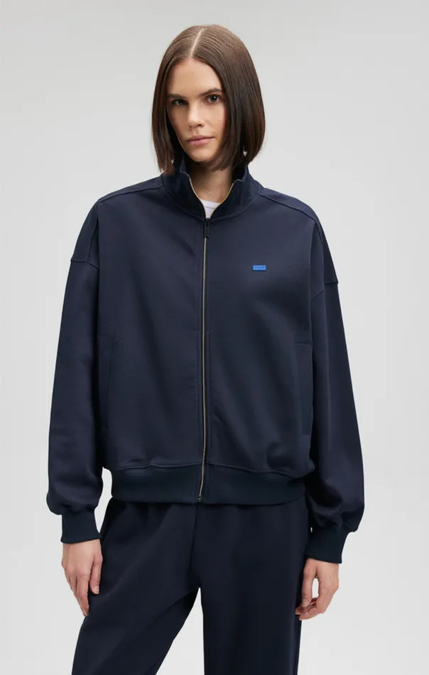 ZipUp Jacket In Navy Blazer Women Mavi Jeans Loungewear