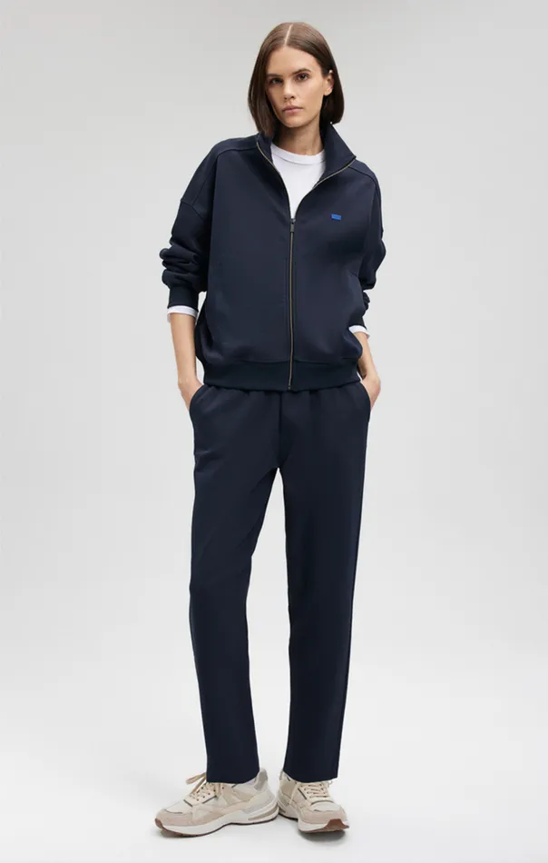 ZipUp Jacket In Navy Blazer Women Mavi Jeans Loungewear ZipUp Jacket In Navy Blazer Women Mavi Jeans Loungewear